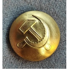 Пуговица форменная Рабоче-Крестьянской Милиции, обр. 1924 г., диаметр 22 мм, Латунь.